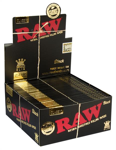 RAW Classic Black KS Slim Papier - Only Bubatz