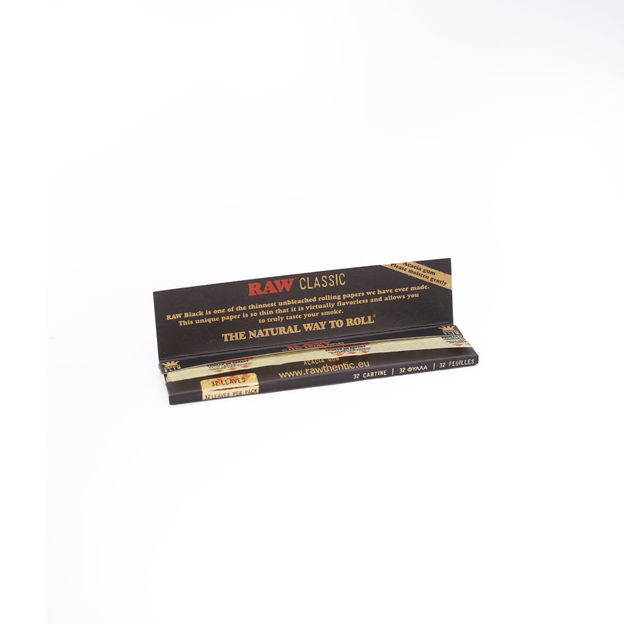 RAW Classic Black KS Slim Papier - Only Bubatz