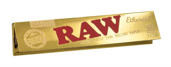 RAW Ethereal (Gold) King Size Slim ungebleicht - Only Bubatz