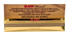RAW Ethereal (Gold) King Size Slim ungebleicht - Only Bubatz