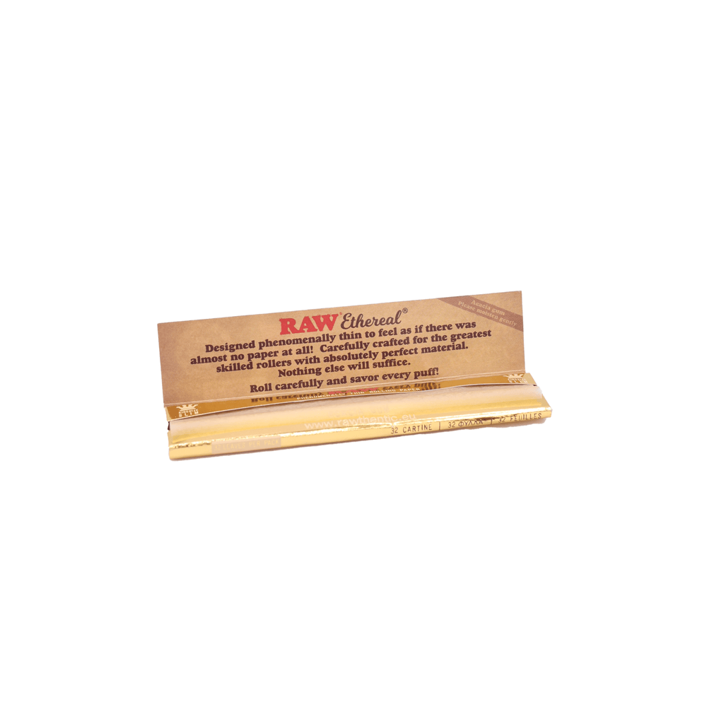 RAW Ethereal (Gold) King Size Slim ungebleicht - Only Bubatz
