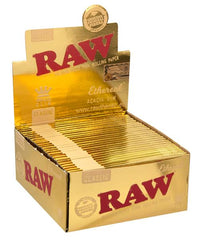 RAW Ethereal (Gold) King Size Slim ungebleicht - Only Bubatz