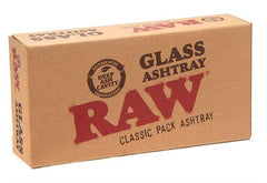 RAW Glas - Aschenbecher rechteckig ca 15,5x7,5x3cm - Only Bubatz