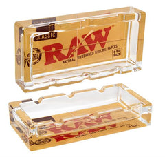 RAW Glas - Aschenbecher rechteckig ca 15,5x7,5x3cm - Only Bubatz