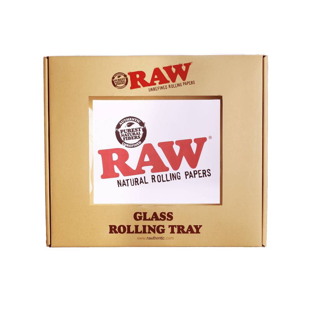 RAW Glass Rolling Tray - Only Bubatz