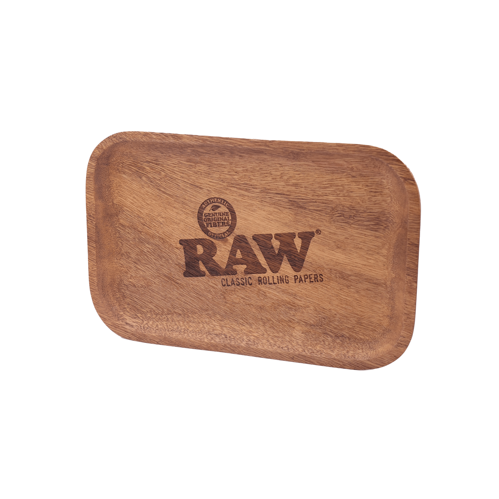 Raw Holz Dreh - Tablett - Rolling Tray - Only Bubatz