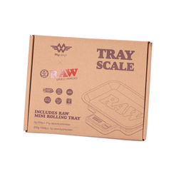 RAW MyWeigh Tray Scale 1000g Digitalwaage mit Drehtablett Einteilung 0,1g 0,01g - Only Bubatz