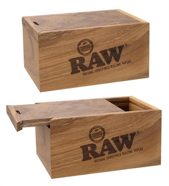 RAW Slide Box Holzbox groß mit Schiebedeckel - Only Bubatz