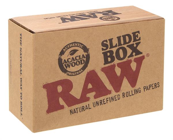 RAW Slide Box Holzbox klein mit Schiebedeckel - Only Bubatz