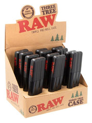 RAW "Three Tree" Triple Pre - Roll Case Etui - Only Bubatz