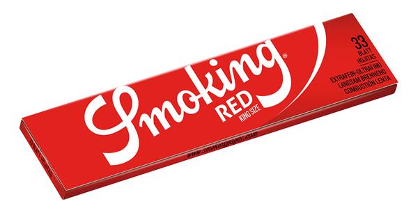 Smoking Red King Size Zigarettenpapier - Only Bubatz