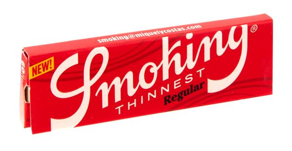 Smoking Red THINNEST Regular Papier - Only Bubatz