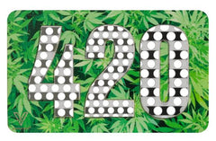V - Syndicate Card - Metall - Grinderkarte 420 LEAVES - Only Bubatz