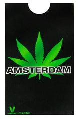 V - Syndicate Card - Metall - Grinderkarte Amsterdam Leaf - Only Bubatz