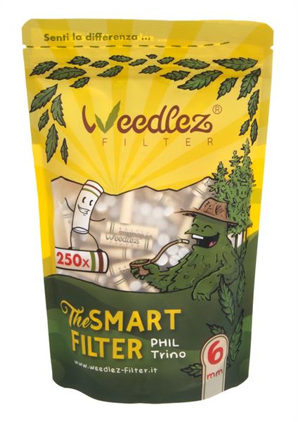 WEEDLEZ® Phil Trino 6mm CLASSIC 250er - Only Bubatz